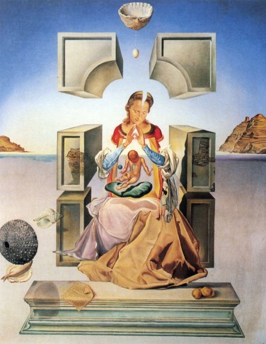 Madonna di Port LLigat, 1949, S. Dalì